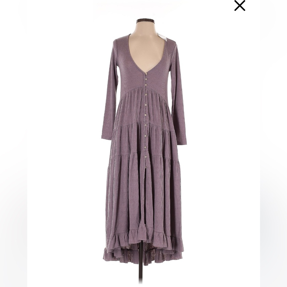 Free people Shania cardigan Maxi Dress